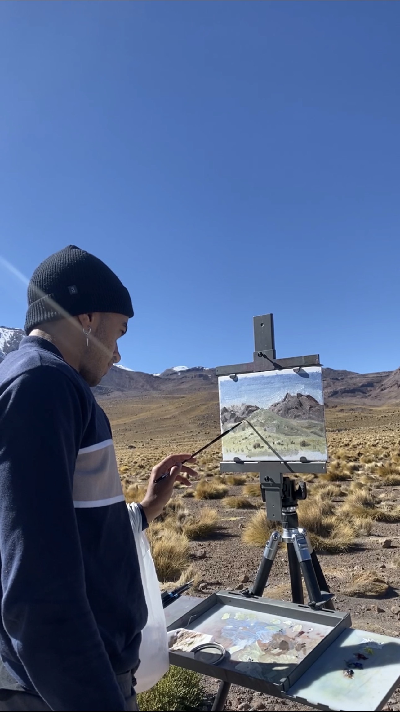 Painting in Chile