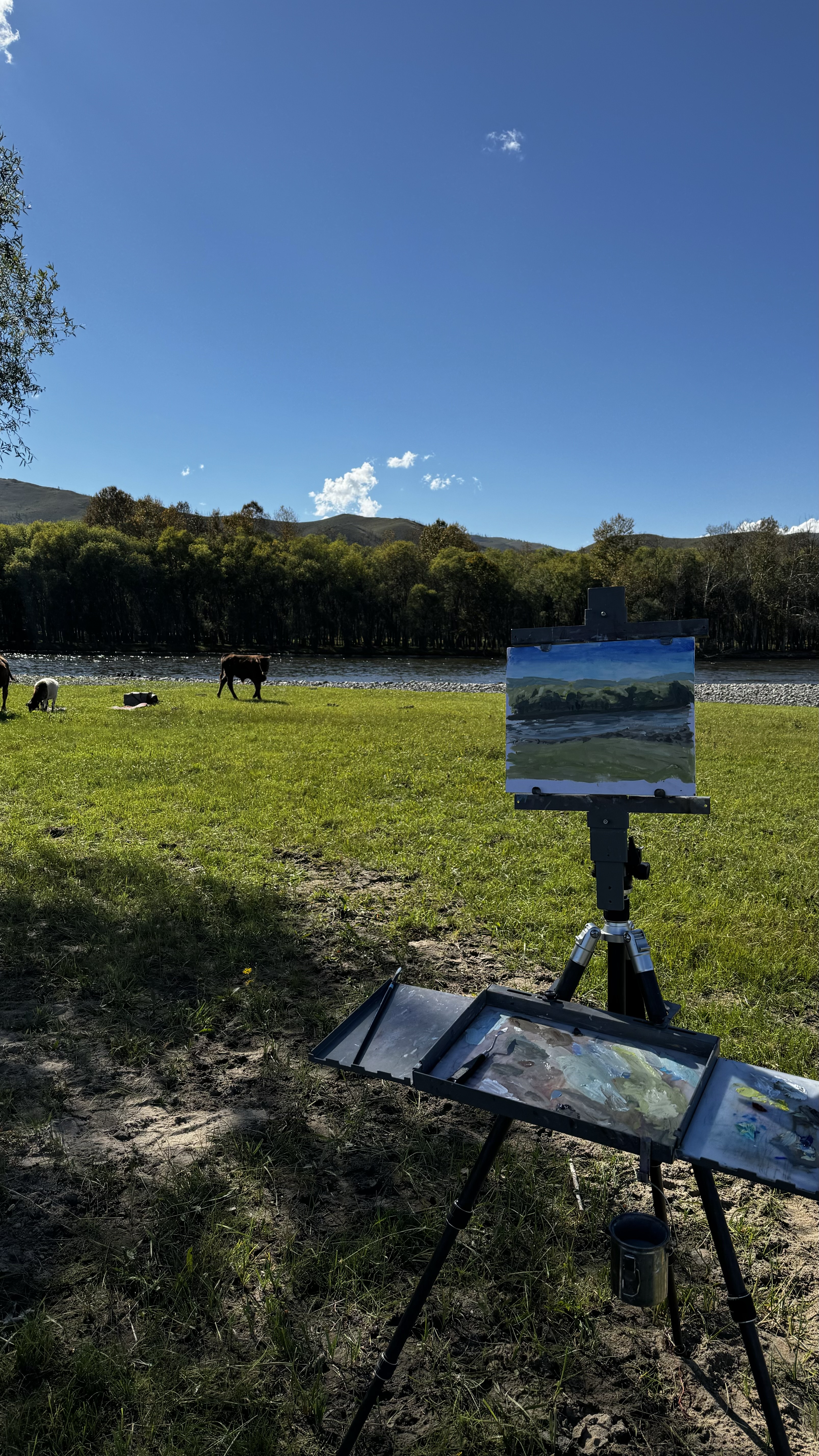 Painting in Mongolia